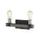 Z-Lite Kirkland 2 Light Vanity, Ashen Barnboard 472-2V-ABB - alternate 3